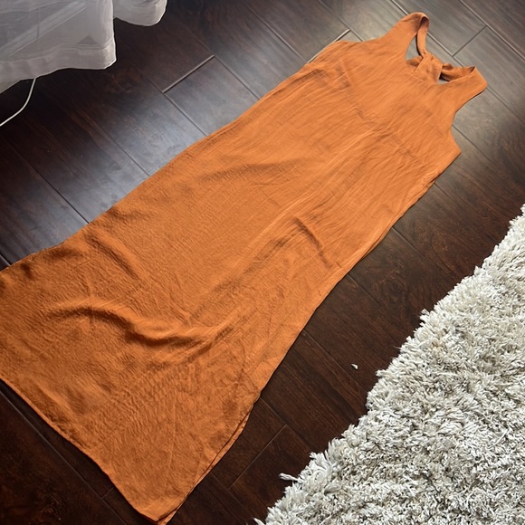 THML Rustic Orange Dress - Picture 5 of 8